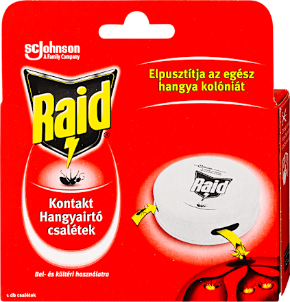 Kontakt hangyairtó csalétek Raid