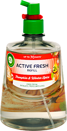 Active fresh utántöltő Fűszeres sütőtök varázs illattal Air Wick