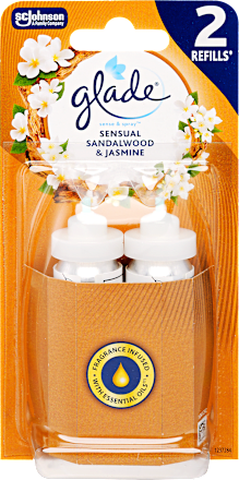 Sense & Spray Légfrissítő utántöltő duo, Sandal&jasmin glade