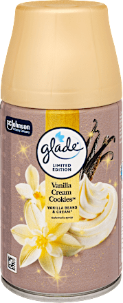Automata légfrissítő utántöltő Vanilla cream cookies glade