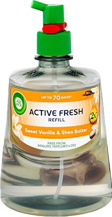 Active fresh Édes vanília és shea vaj illattal Air Wick