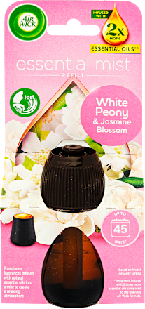 Diffúzor utántöltő való Fehér bazsarózsa és jázmin illatal Air Wick