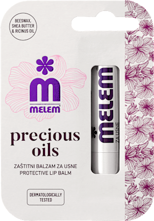 Balzam za ustnice z dragocenimi olji Melem