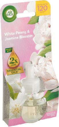 Náplň do elektrického osviežovača Essential Oils - pivónia a jazmínový kvet Air Wick