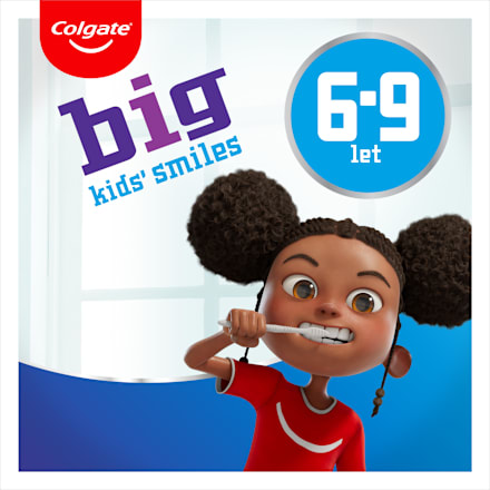 zubní kartáček dětský Big smile 6-9 let Colgate