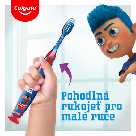 zubní kartáček dětský Big smile 6-9 let Colgate