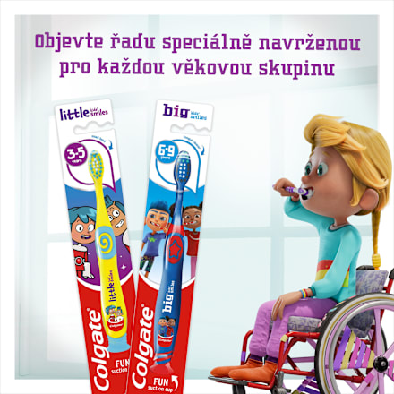 zubní kartáček dětský Big smile 6-9 let Colgate