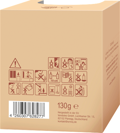 Duftkerze Scandinavian Memories 130 g ORINIQ