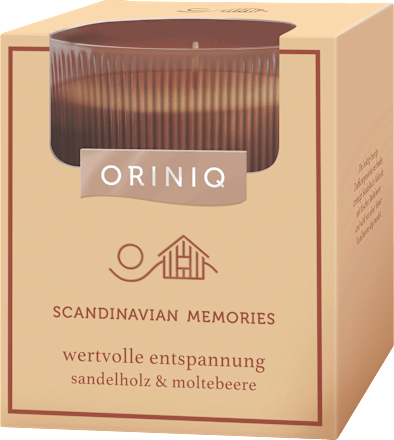 Duftkerze Scandinavian Memories 130 g ORINIQ