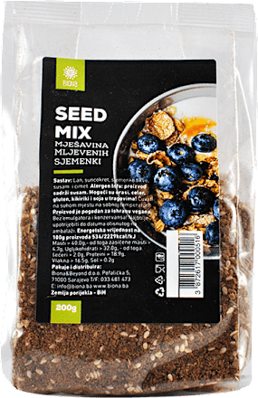 Seed mix mješavina mljevenih sjemenki BIONA
