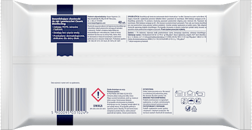 Chusteczki dezynfekujące do rąk i powierzchni Cleanic