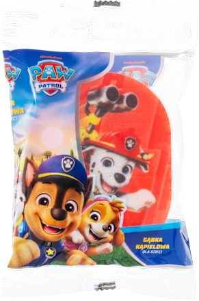 Gąbka kąpielowa dla dzieci Psi Patrol Junior Bath friends