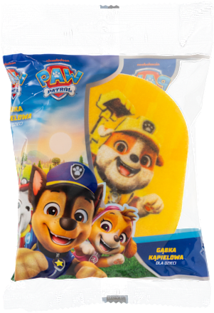 Gąbka kąpielowa dla dzieci Psi Patrol Junior Bath friends