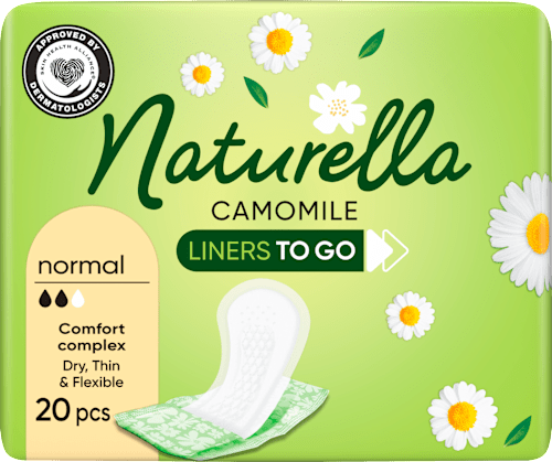 slipové vložky Normal To Go Naturella