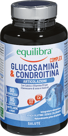 Prehransko dopolnilo Glucosamine & Chondroitin Complex equilibra