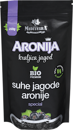 Bio special suhe jagode aronije Mediterra