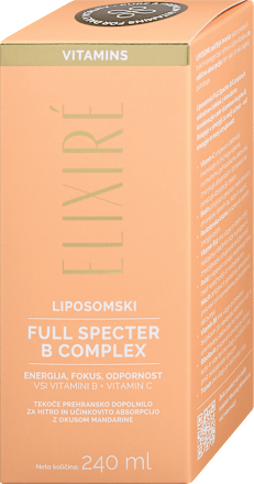 Prehransko dopolnilo Full Specter B-Complex ELIXIRE
