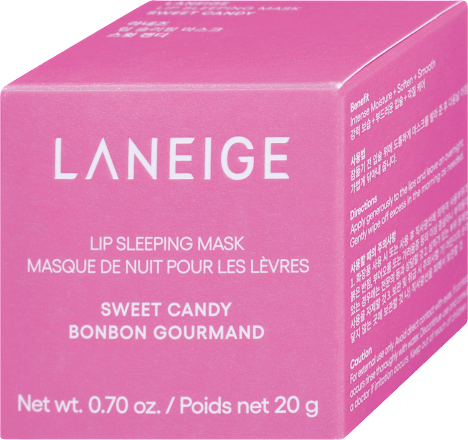 Negovalna nočna maska za ustnice Sweet Candy LANEIGE