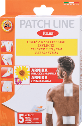 Obliž z rastlinskimi izvlečki Patch Line