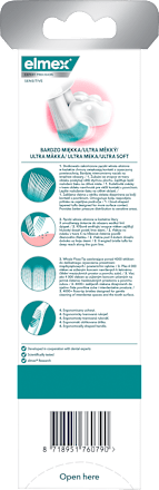 zubní kartáček Expert Precision Sensitive ultra soft elmex