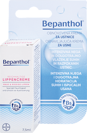 Obnovitvena krema za ustnice Bepanthol