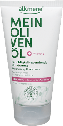 Vlažilna krema za roke z olivnim oljem alkmene