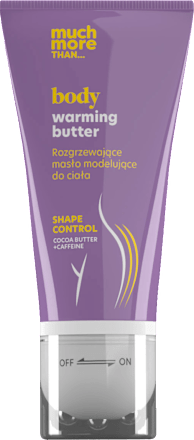 Rozgrzewające masło modelujace do ciała much more THAN...