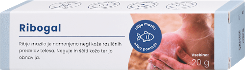 Ribje mazilo za nego kože Ribogal galex
