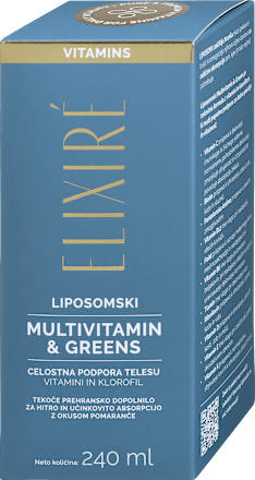 Prehransko dopolnilo Multivitamin & Greens ELIXIRE