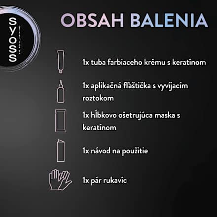 Farba na vlasy Metallic Collection Permanent Color - 12-53 perleťovo platinový syoss