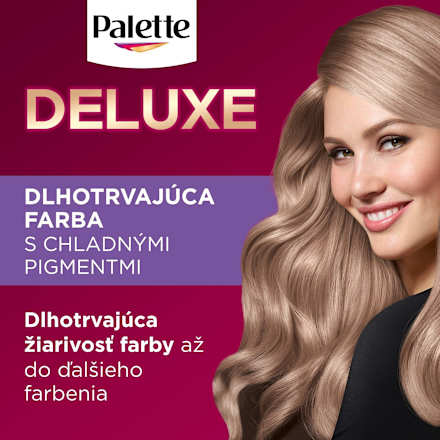 Farba na vlasy Oil-Care Color - 9-11 chladná svetlošedá ružová Palette DELUXE