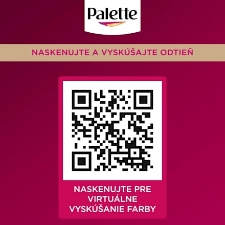 Farba na vlasy Oil-Care Color - 4-65 oslnivo hnedá  Palette DELUXE