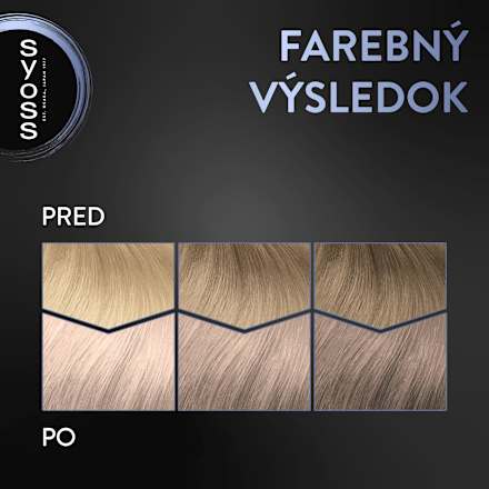 Farba na vlasy Permanent Cool Color - 10-53 svetlá blond syoss