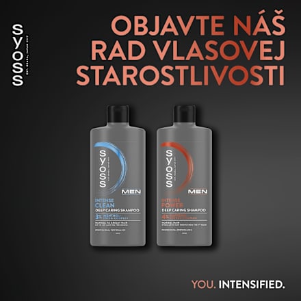 Šampón na vlasy pre mužov Power  syoss Men