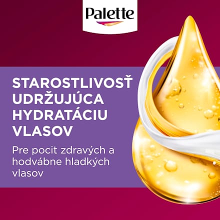 Farba na vlasy Oil-Care Color - 8-11 chladná blond Palette DELUXE