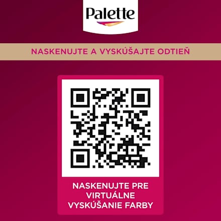 Farba na vlasy Oil-Care Color - 3-0 tmavohnedá Palette DELUXE