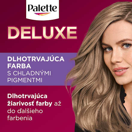 Farba na vlasy Oil-Care Color - 8-11 chladná blond Palette DELUXE
