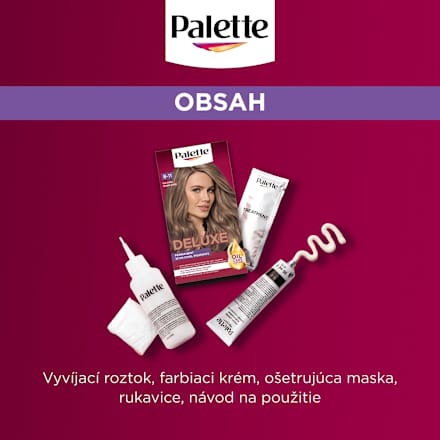 Farba na vlasy Oil-Care Color - 8-11 chladná blond Palette DELUXE