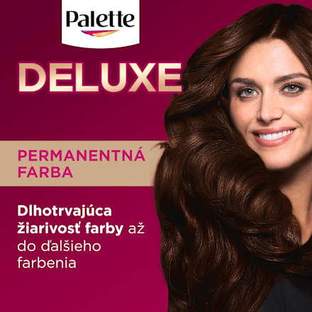 Farba na vlasy - 4-6 mocca hnedá  Palette DELUXE
