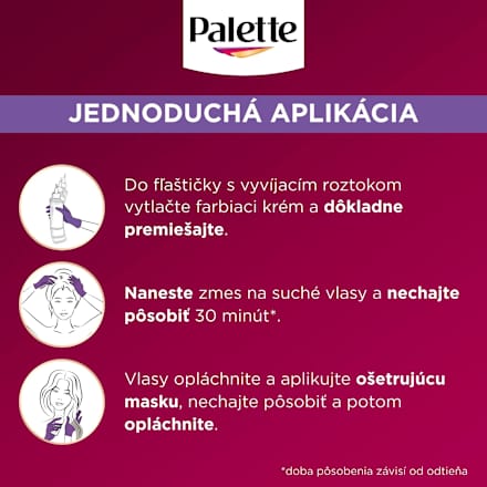 Farba na vlasy Oil-Care Color - 11-11 ultra titanový Palette DELUXE