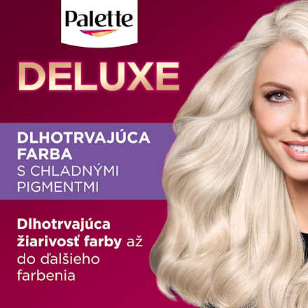 Farba na vlasy Oil-Care Color - 11-11 ultra titanový Palette DELUXE