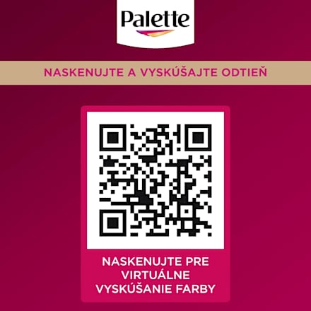 Farba na vlasy Oil-Care Color - 1-1 modročierna Palette DELUXE