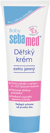 dětský krém extra jemný sebamed baby