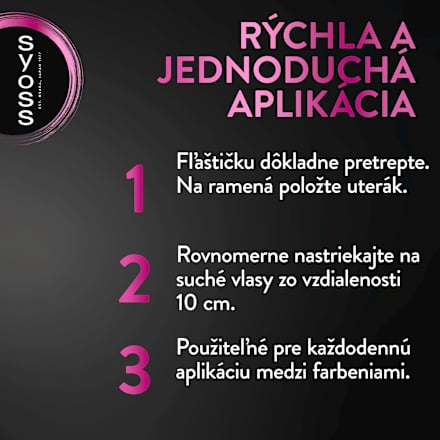 Sprej na odrasty Root Retouch - Dark Brown syoss