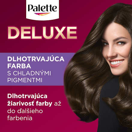 Farba na vlasy - 5-11 svetlo popolavo hnedá Palette DELUXE