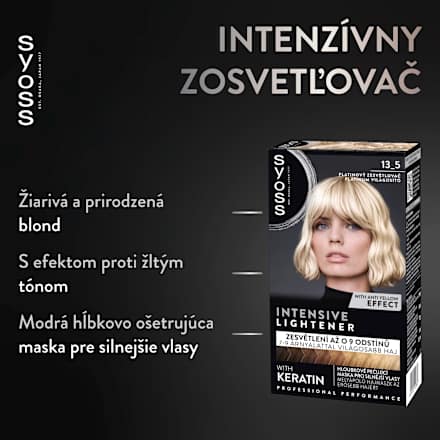 Lightener de păr Platinum 13_5 syoss