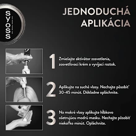 Lightener de păr Platinum 13_5 syoss