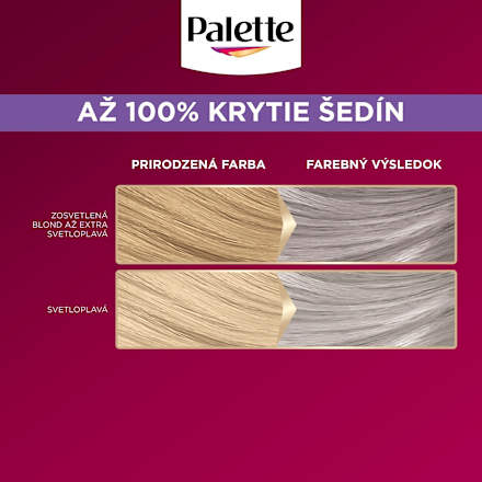 Farba na vlasy Oil-Care Color Glam Selection - U71 ľadový strieborný Palette DELUXE