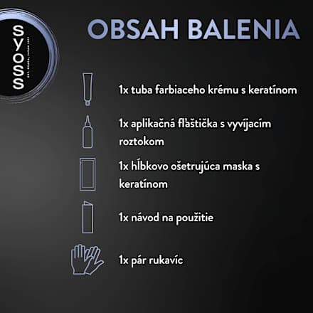 Vopsea permanentă blond natural 7-5 syoss