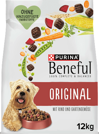 Trockenfutter Hund mit Rind & Gartengemüse, Original  Purina Beneful
